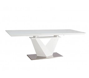 ALARAS III - стол обеденный с лаковым покрытием раскладной